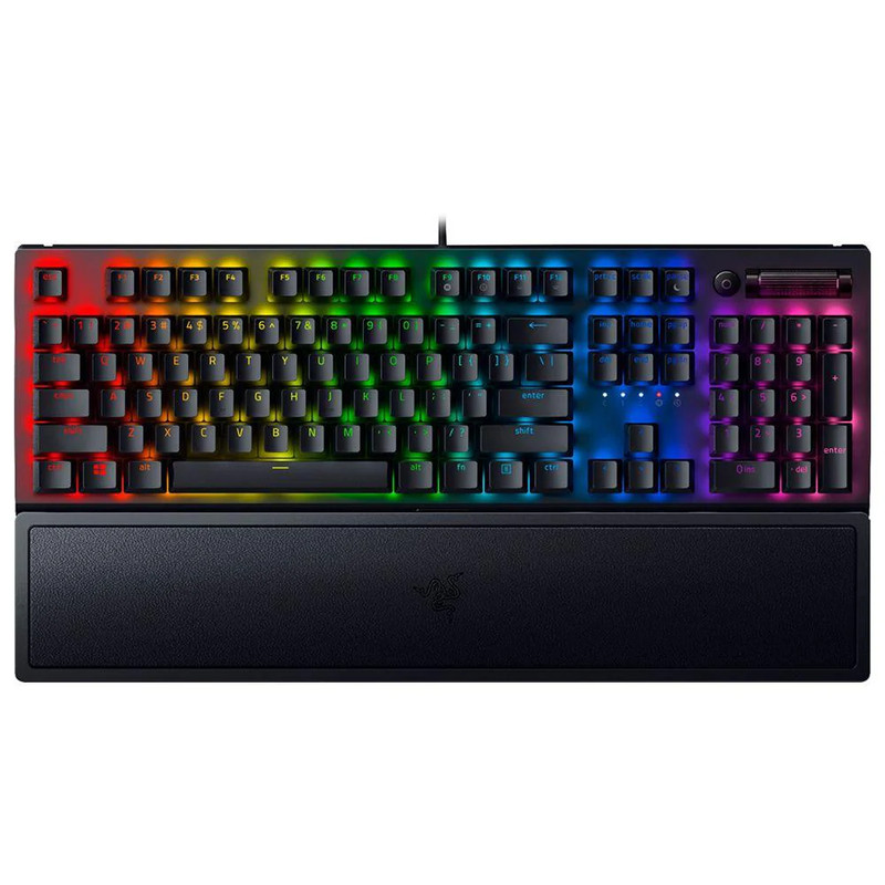 Razer Blackwidow V3 Mechanical Keyboard - Yellow Switch - لوحة مفاتيح